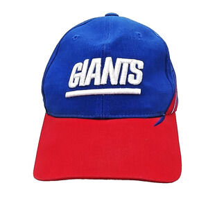 New York Giants NFL Hat Cap Adjustable Blue & Red SPI 28 Embroidered